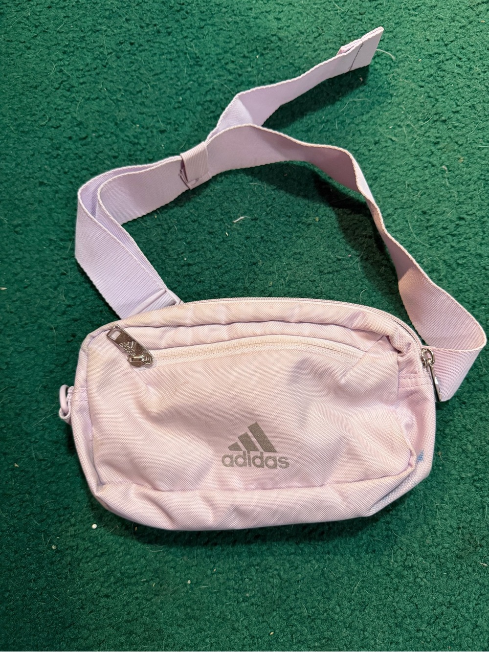 adidas Pastel Purple Crossbody Waist Pack